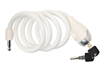 BRN Spirale Rivestita in Silicone-bianco